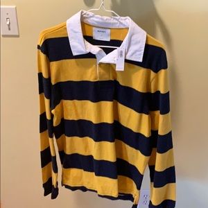 Old navy rugby shirt men’s size medium